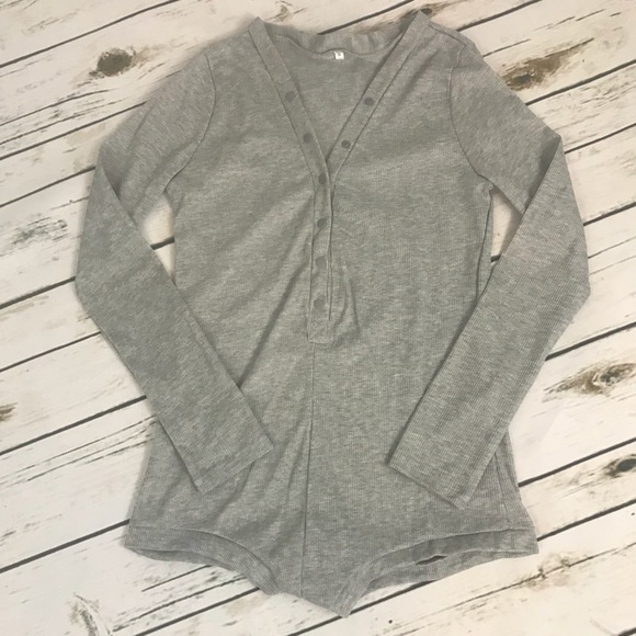 ✨Last One!✨Sleep Romper Jumpsuit Cheeky Bottom - Picture 5 of 8